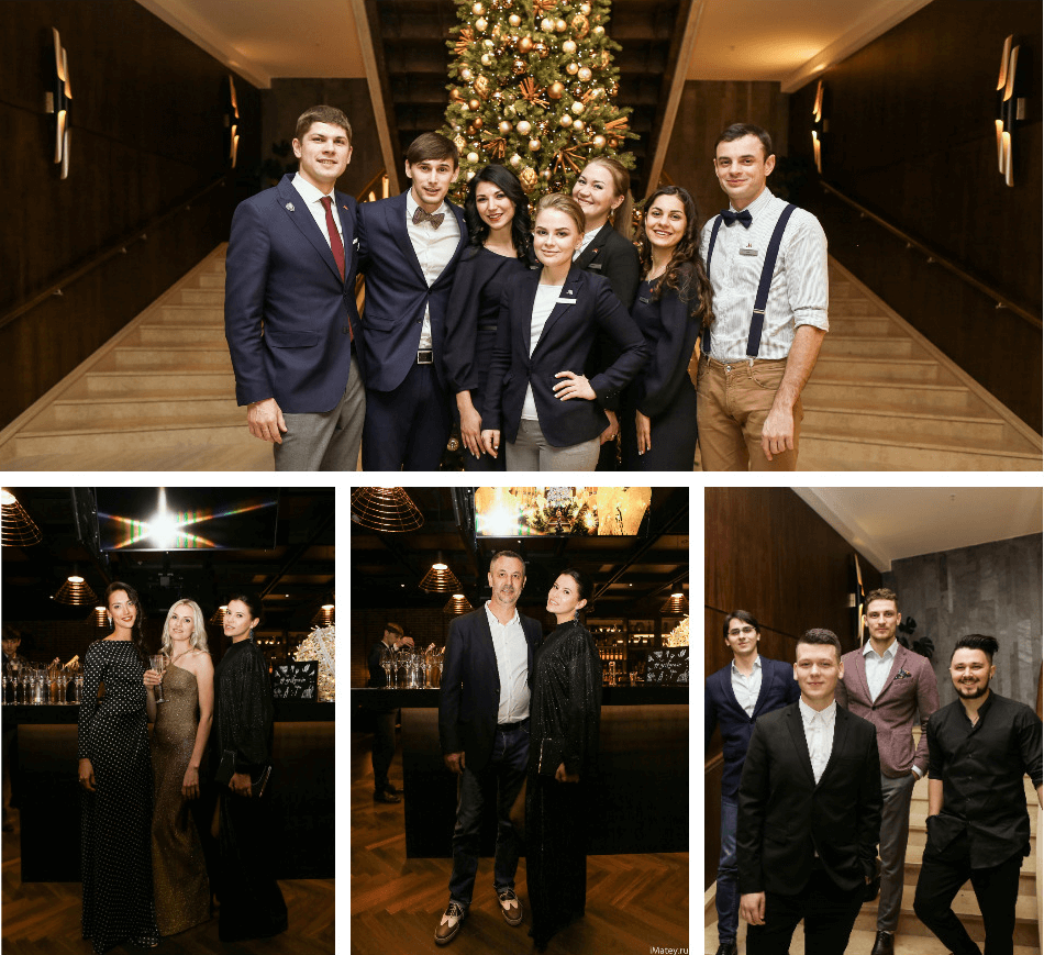 Новогодний корпоратив Marriott 2017