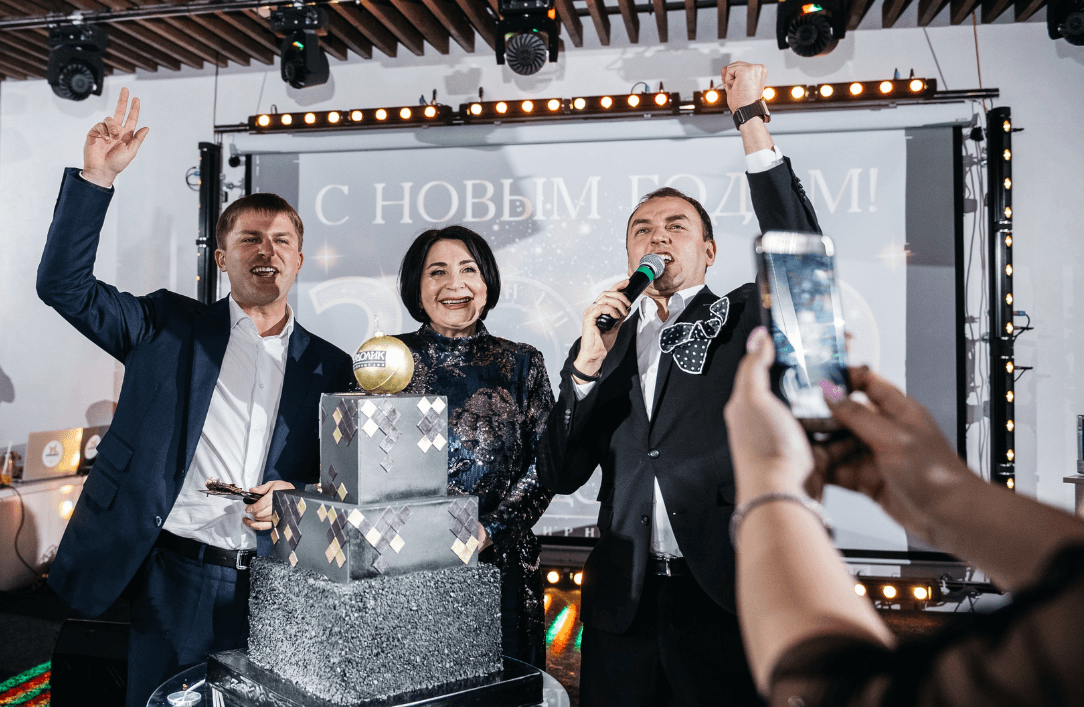 Новогодний корпоратив Сердолик 2019